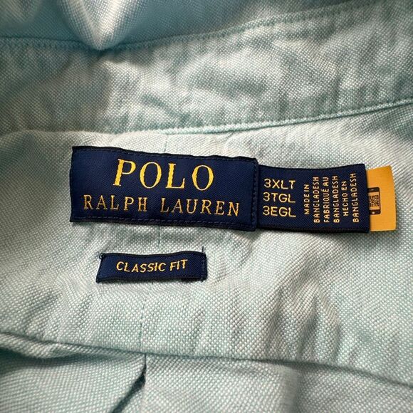 Polo Ralph Lauren Shirt Mens XXXL Classic Fit Color Flesh Pony Short Sleeve - Picture 6 of 9